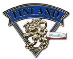 Значок Федарация хоккея Финляндии